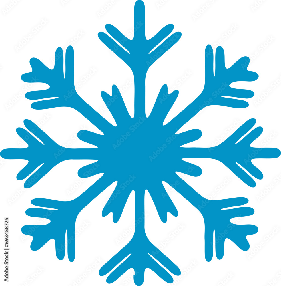 Snowflake icon vector illustration. Snow flake symbol design elements Snowflake icon vector illustration. Snow flake symbol design elements