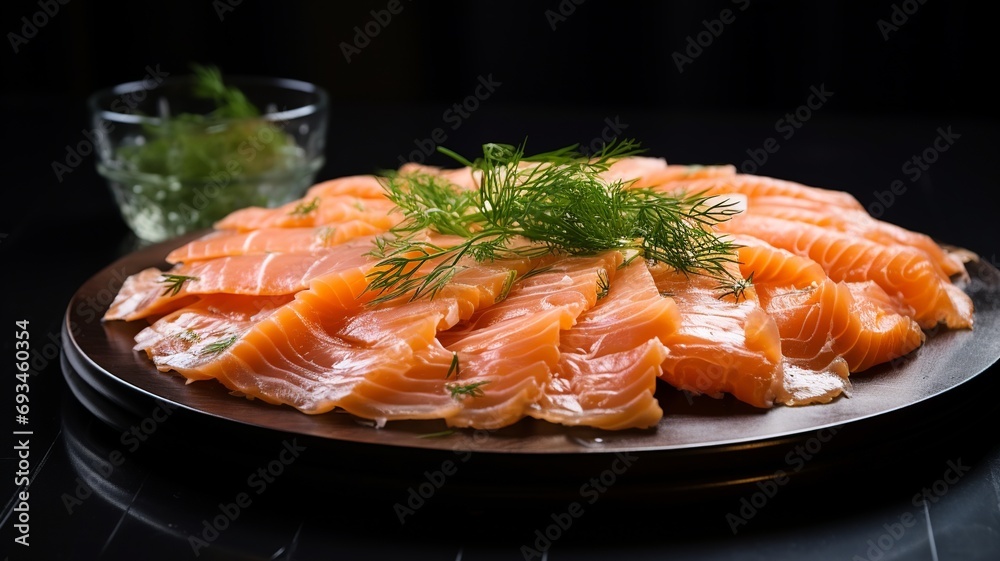 Gravadlax: Nordic Cured Salmon with Salt, Sugar, and Dill for Holiday Feasts Gravadlax: Nordic Cured Salmon with Salt, Sugar, and Dill for Holiday Feasts