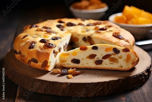 Pasca: Romanian Easter Bread with Sweet Cheese and Raisins