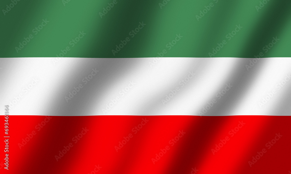 Powiewająca Flaga Gorzowa Wielkopolskiego