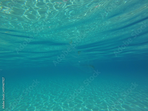 Background of under wather. Sun rices under the wather.