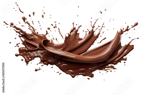 A resource graphic featuring chocolate splatters on a transparent background in PNG format