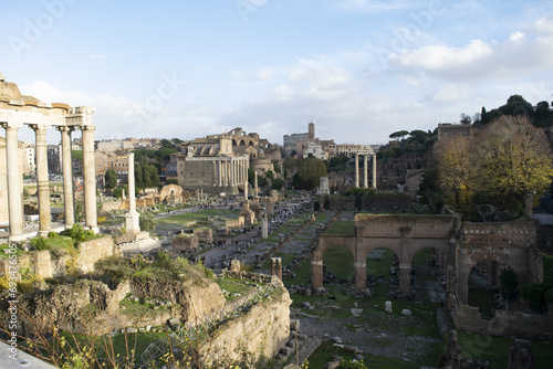 Roman forum at Rome