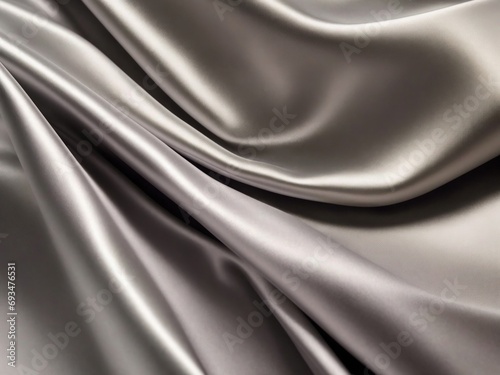  luxurious and textured silver satin background