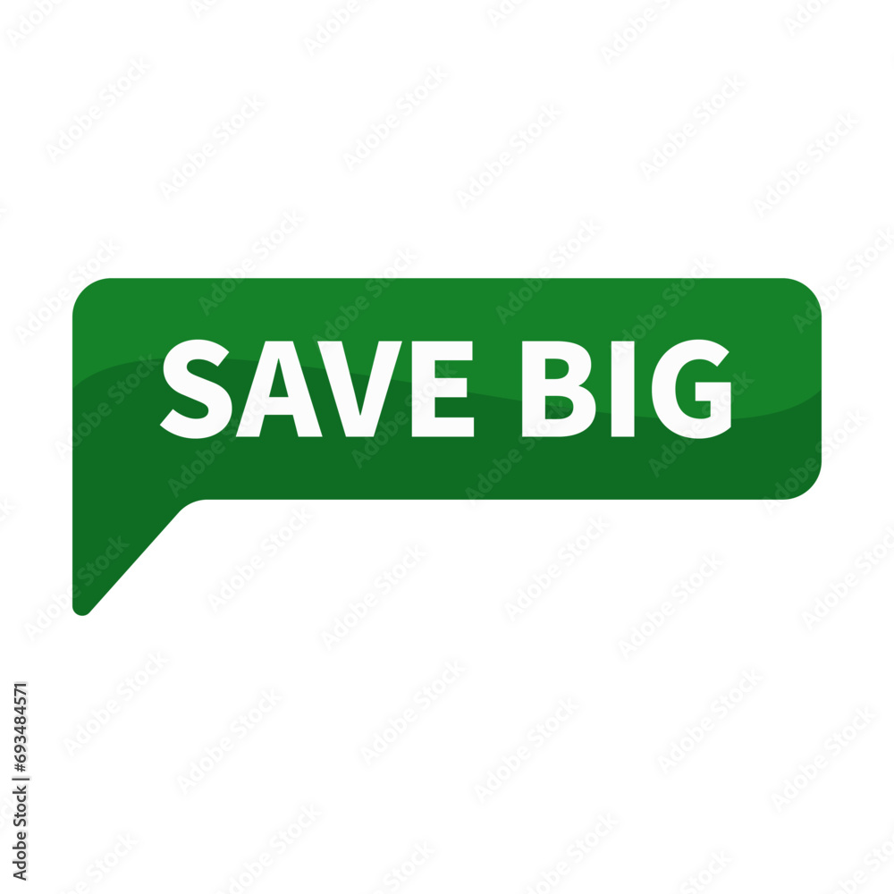 Save Big In Green Rectangle Shape For Sale Promotion Business Marketing Information Social Media
Save Big In Green Rectangle Shape For Sale Promotion Business Marketing Information Social Media