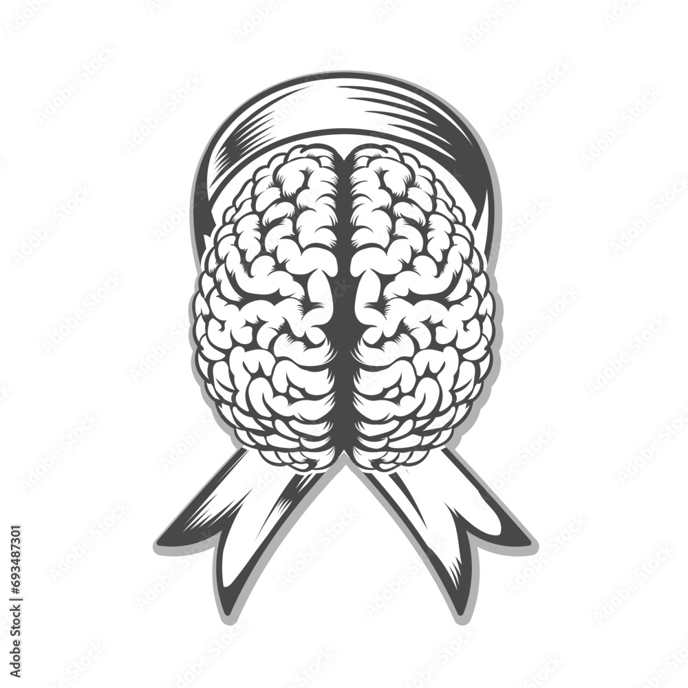 Human Brain vector design for mental health Human Brain vector design for mental health
