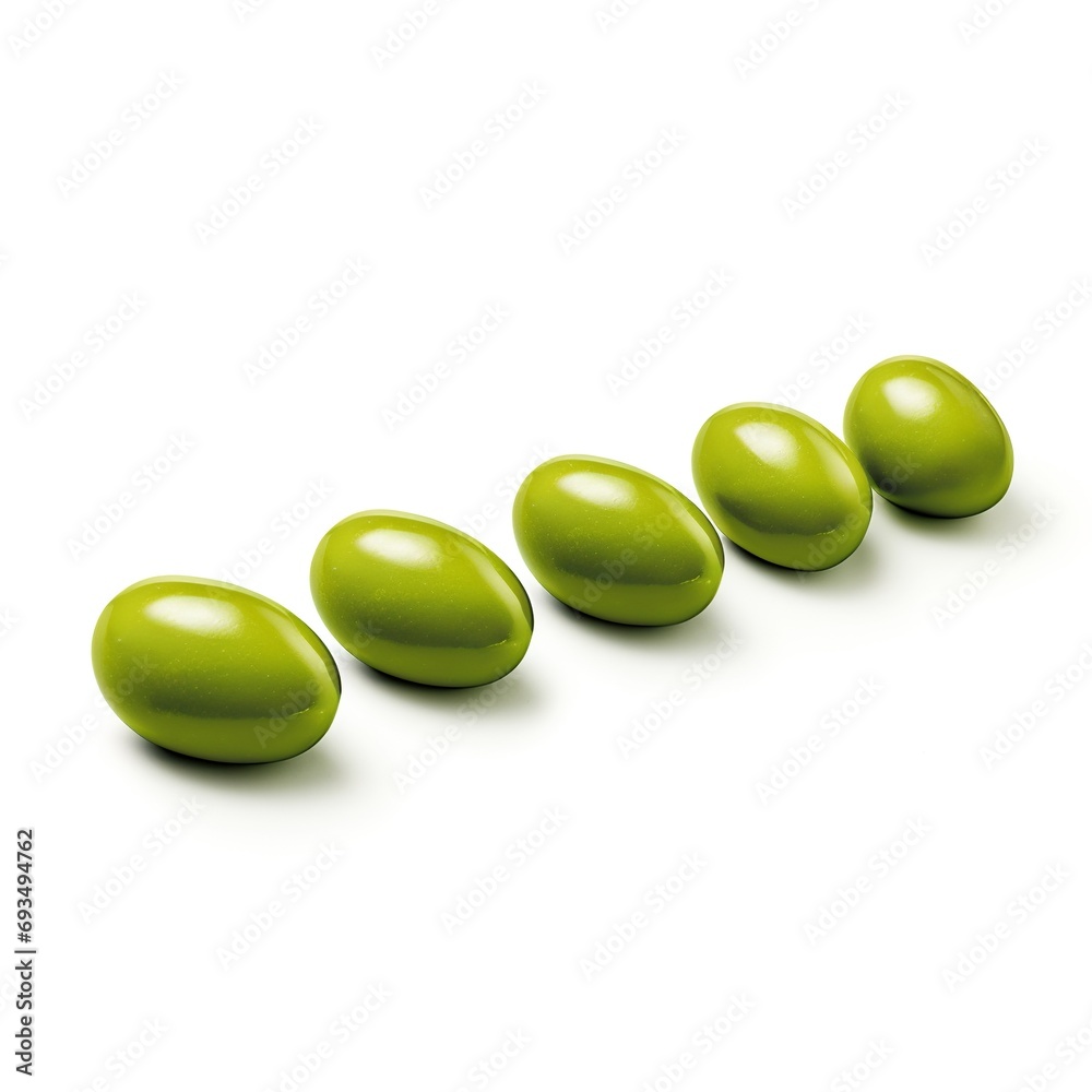 Green olives diagonally aligned illustration Green olives diagonally aligned illustration