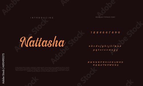 Signature Font Calligraphy Logotype Script Brush Font Type Font lettering handwritten
