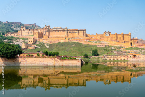 views of amber fort in jaipur  india