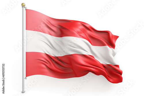 Free Download Austria flag, isolated, white background - GFXLoad