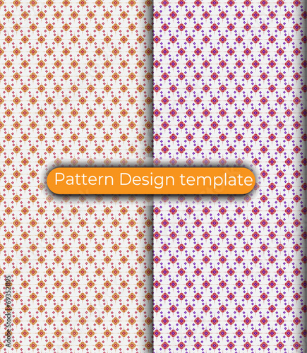vector abstract geometric colorful pattern vector design.