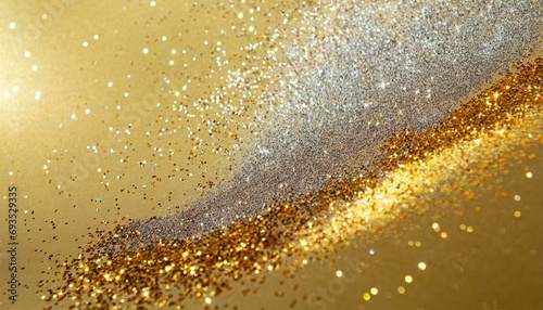 brilliant texture glitter on a gold background glitter on a gold texture light background with glitter