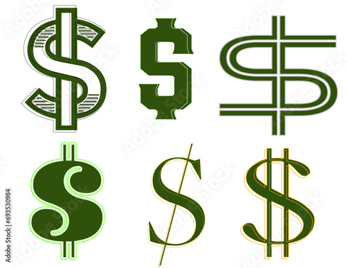 Fancy Dollar Signs