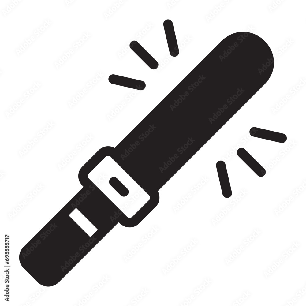 Traffic control glyph icon