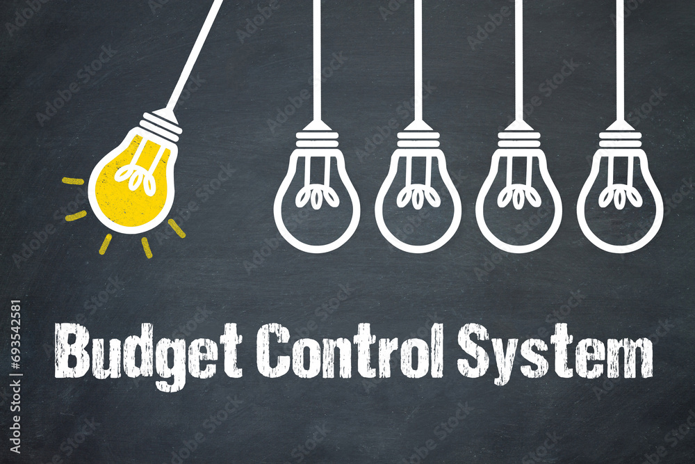Fototapeta premium Budget Control System 