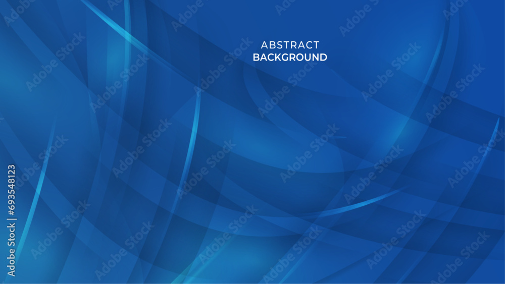 Abstract blue background curve overlap layer Abstract blue background curve overlap layer