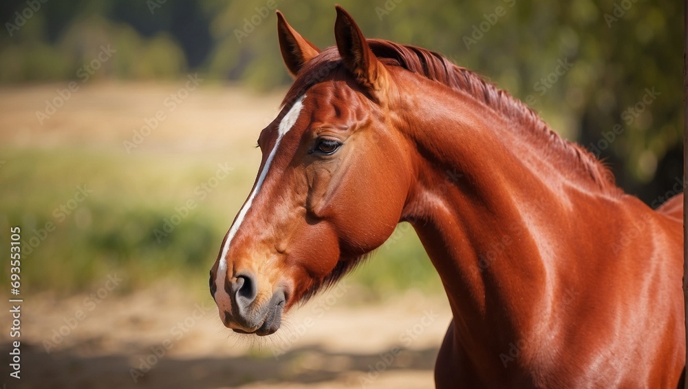 Obraz premium portrait of a horse