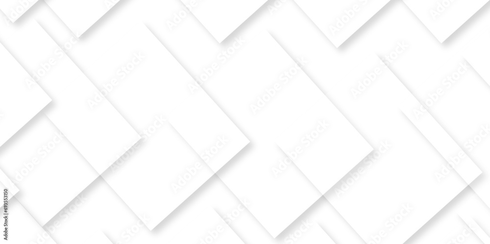 Abstract white line with square shape shadow background. vector illustration, White Business Style Background white paper texture and business,card, wallpaper design Template for branding business .