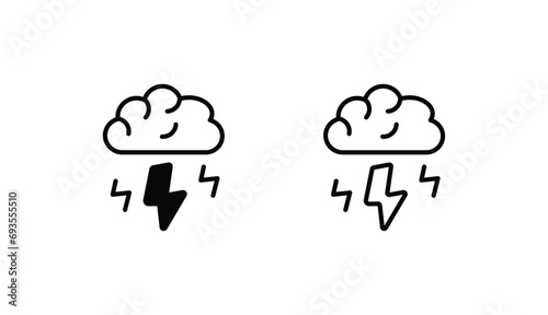 Brain Storming icon design with white background stock illustration