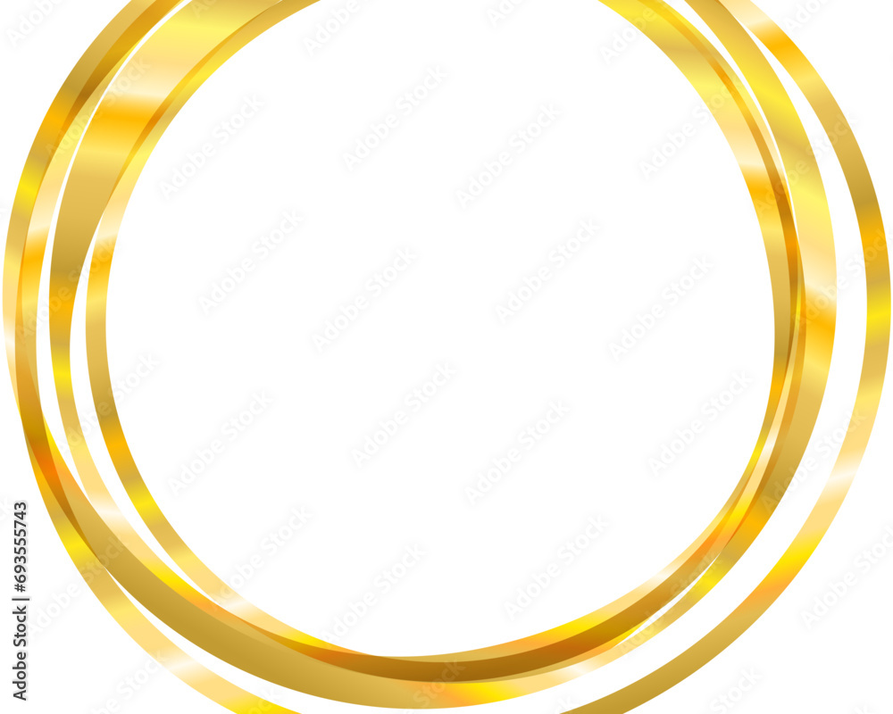 golden ring isolated on white background golden ring isolated on white background