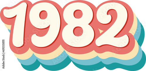 Obraz na płótnie 1982 Year