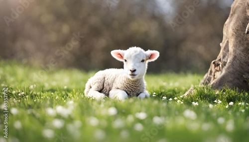 sheep and lamb photo