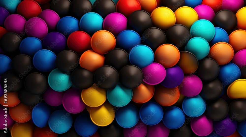 candy colorated balls wallpaper