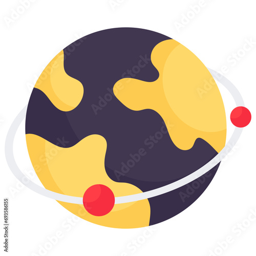 Premium download icon of earth 