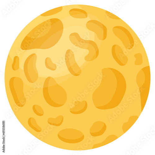 Premium download icon of moon