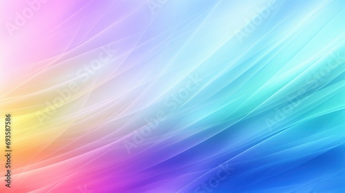 Background with soft three-dimensional colored waves, rainbow effect, a soothing backdrop conveying emotions of joy, peace, and serenity of the soul