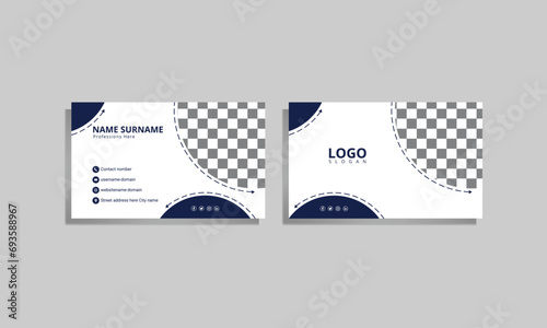 set of corporate templates visiting card design.