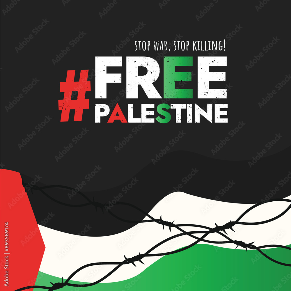 Free Palestine t shirt design T shirt design free Gaza free Palestine