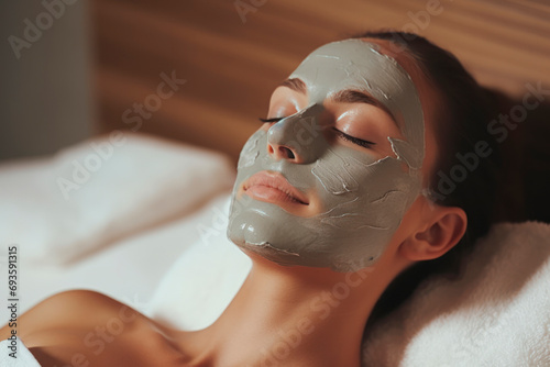 woman's skin cleansing