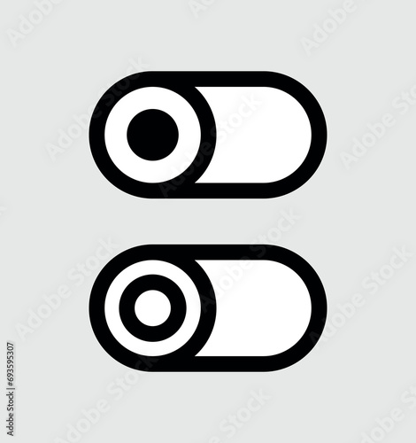 Roll icons set. Designations for a roll of paper, fabric, wallpaper or linoleum. Symbol for printing, printer or construction and repair.