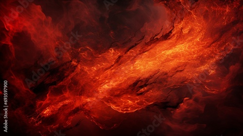 An intense fire frame showcasing a fiery inferno against a deep red background, radiating heat and energy in a dramatic display.
