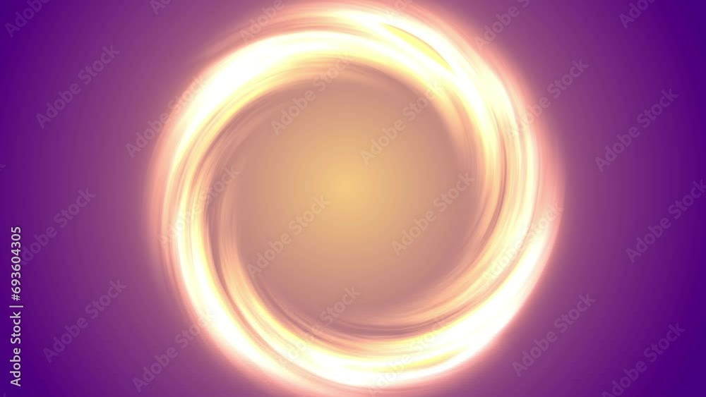 A bright glowing yellow ring on a gradient purple background with a free space in the middle. Animated solar background for vertical and horizontal use. A bright glowing yellow ring on a gradient purple background with a free space in the middle. Animated solar background for vertical and horizontal use.