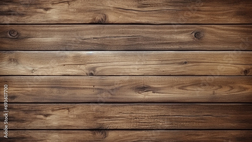 Wooden background. Texture made of wooden boards. Dark Brown Wood texture with scratches.