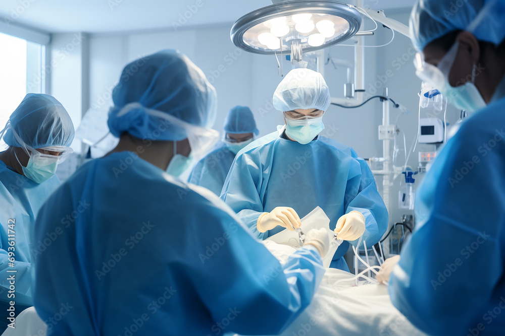 Surgery in the hospital. Generative AI Surgery in the hospital. Generative AI