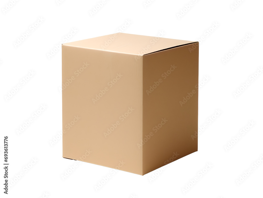 Simple Blank Package, isolated on a transparent or white background Simple Blank Package, isolated on a transparent or white background