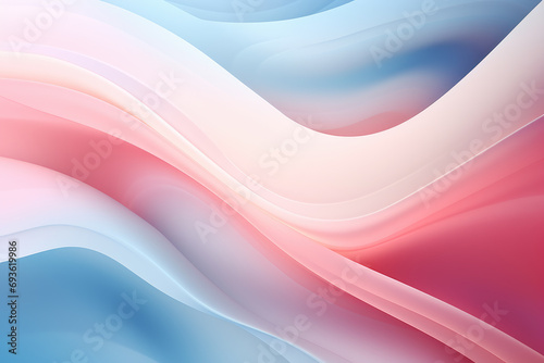 Abstract modern gradient abstract waves background with . Minimal style dynamic wave pattern creative design Ai generated