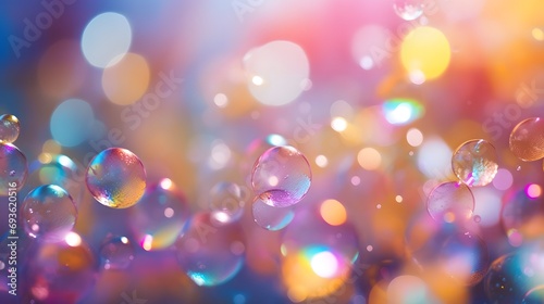 abstract bokeh background