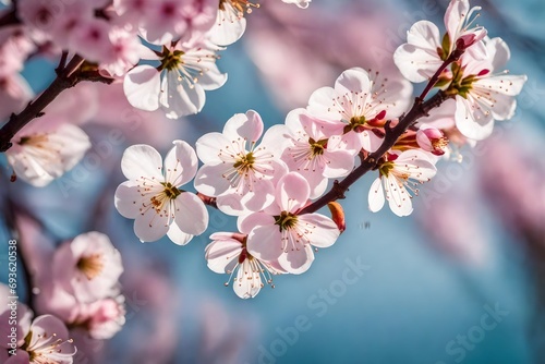 cherry tree blossom Generated with AI.