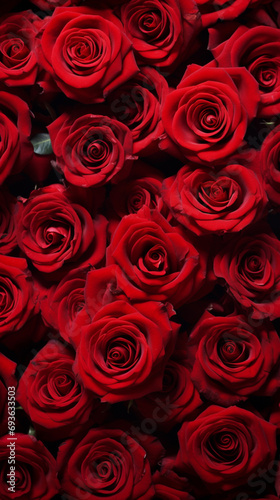 Background of red roses wallpaper roses