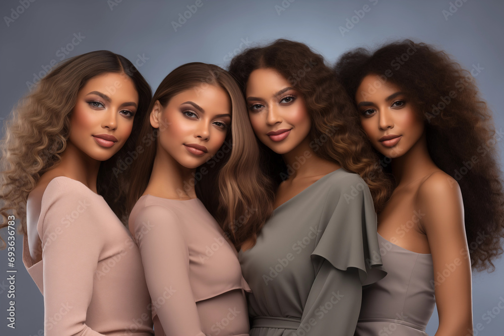 Modeling agencies promoting self-confidence and self-expression, with space for affirmations Modeling agencies promoting self-confidence and self-expression, with space for affirmations