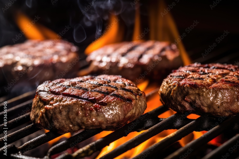 Grilling Time: How To Cook Classic Hamburgers On A Barbecue Grilling Time: How To Cook Classic Hamburgers On A Barbecue