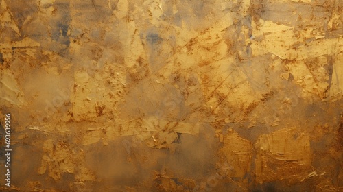 Wall made of gold  texture background