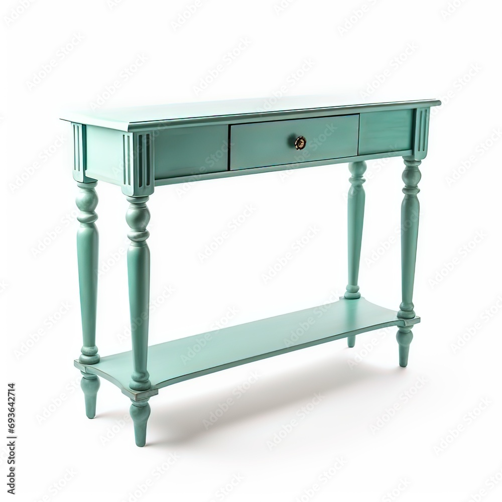 Console table teal