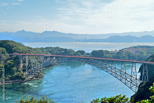 長崎県佐世保市と西海市を結ぶ西海橋