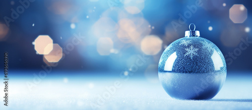 スノードームの中に輝く雪の結晶,Snowflakes shining in a snow globe,Generative AI 