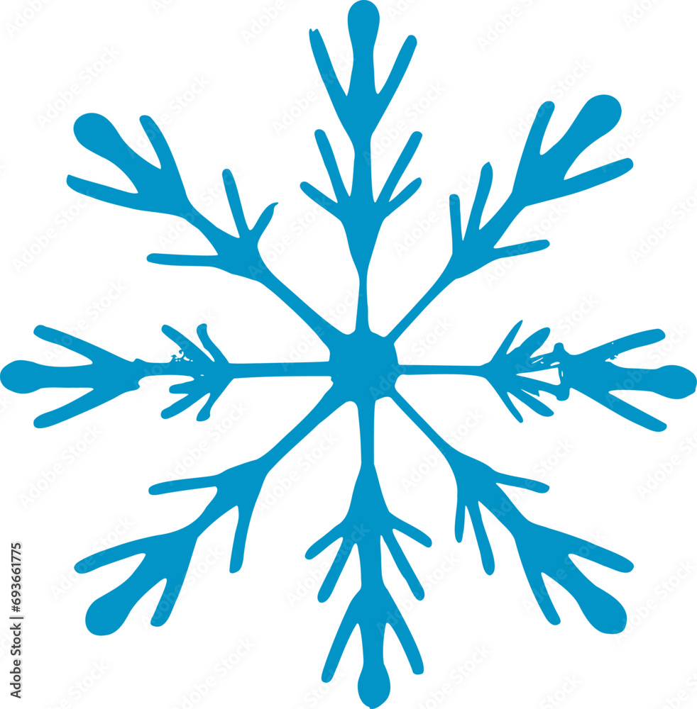 Snowflake icon vector illustration. Snow flake symbol design elements Snowflake icon vector illustration. Snow flake symbol design elements